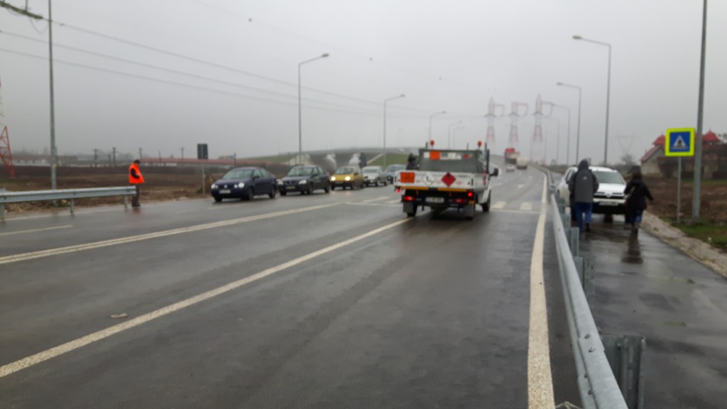 Pasajul scoate Centura direct la DN 1, ieşirea din Oradea spre Cluj, evitând ambuteiajele de la bariera CFR de lângă Metro
